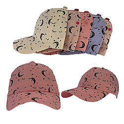 ОПТ Дитяча кепка для дівчинки, 50 р. (5 шт./паковання)