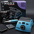 Фрезер для манікюру і педикюру MOOX X310 50 000 об/хв, 70W, Light blue, фото 2