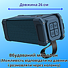 Гучна портативна колонка з об'ємним 3D звуком потужна Bluetooth колонка блютуз з USB SD і FM радіо синя Hoco, фото 7