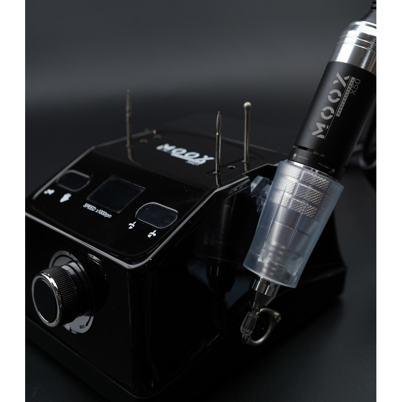 Фрезер для манікюру і педикюру MOOX X401 50 000 об/хв? 70W, Black, фото 1