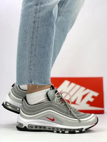 Жіночі Кросівки Nike Air Max 97 срібло