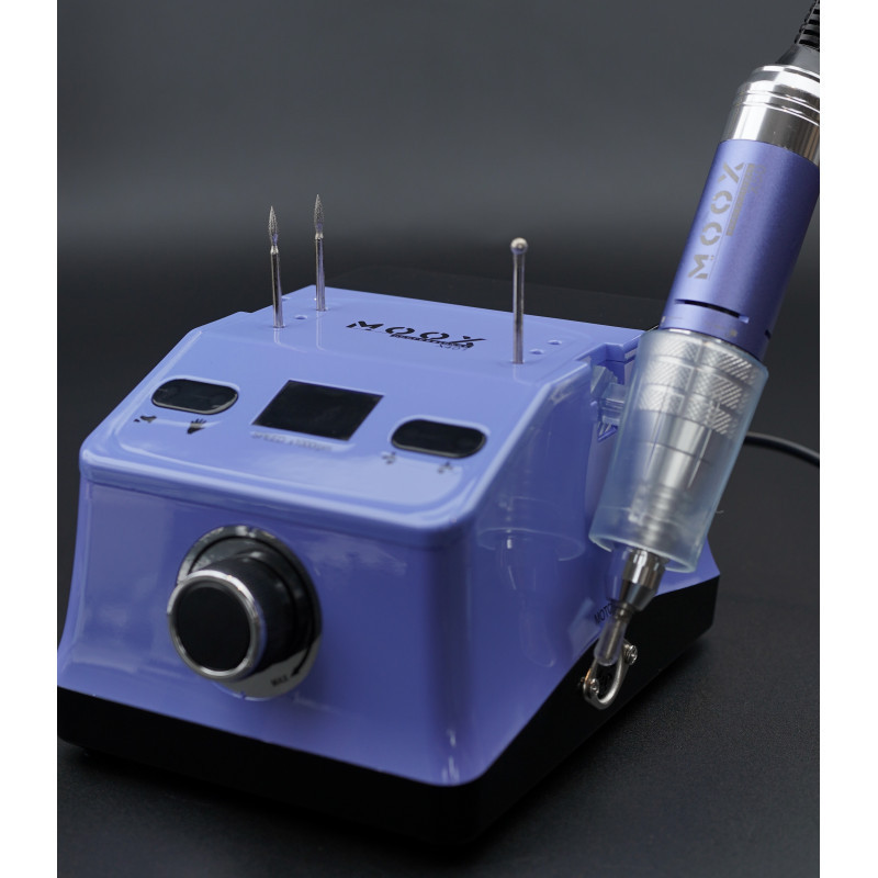Фрезер для манікюру і педикюру MOOX X401 50 000 об/хв? 70W, Purple, фото 1