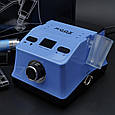 Фрезер для манікюру і педикюру MOOX X401 50 000 об/хв? 70W, Sky blue, фото 3