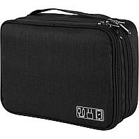 Сумка-органайзер дорожня для зарядних пристроїв, дротів Travel Digital Bag 27 х 20 х 9 см (R32837)