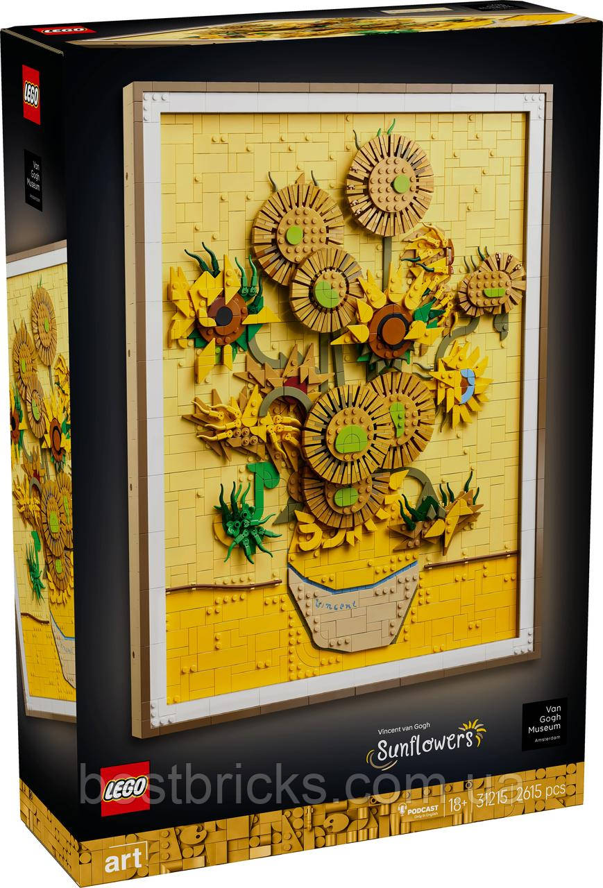 Конструктор Lego Art Вінсент Ван Гог — Соняшники 31215