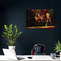 Плакат "Лед Зеппелін, Роберт Плант, Джиммі Пейдж, Led Zeppelin", 40×60см, фото 4