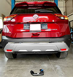 Фаркоп Nissan X-Trail T33 2022- (Rogue T33 USA) оцинкований, гак на болтах Швидкознімний вертикальний автомат на ключі