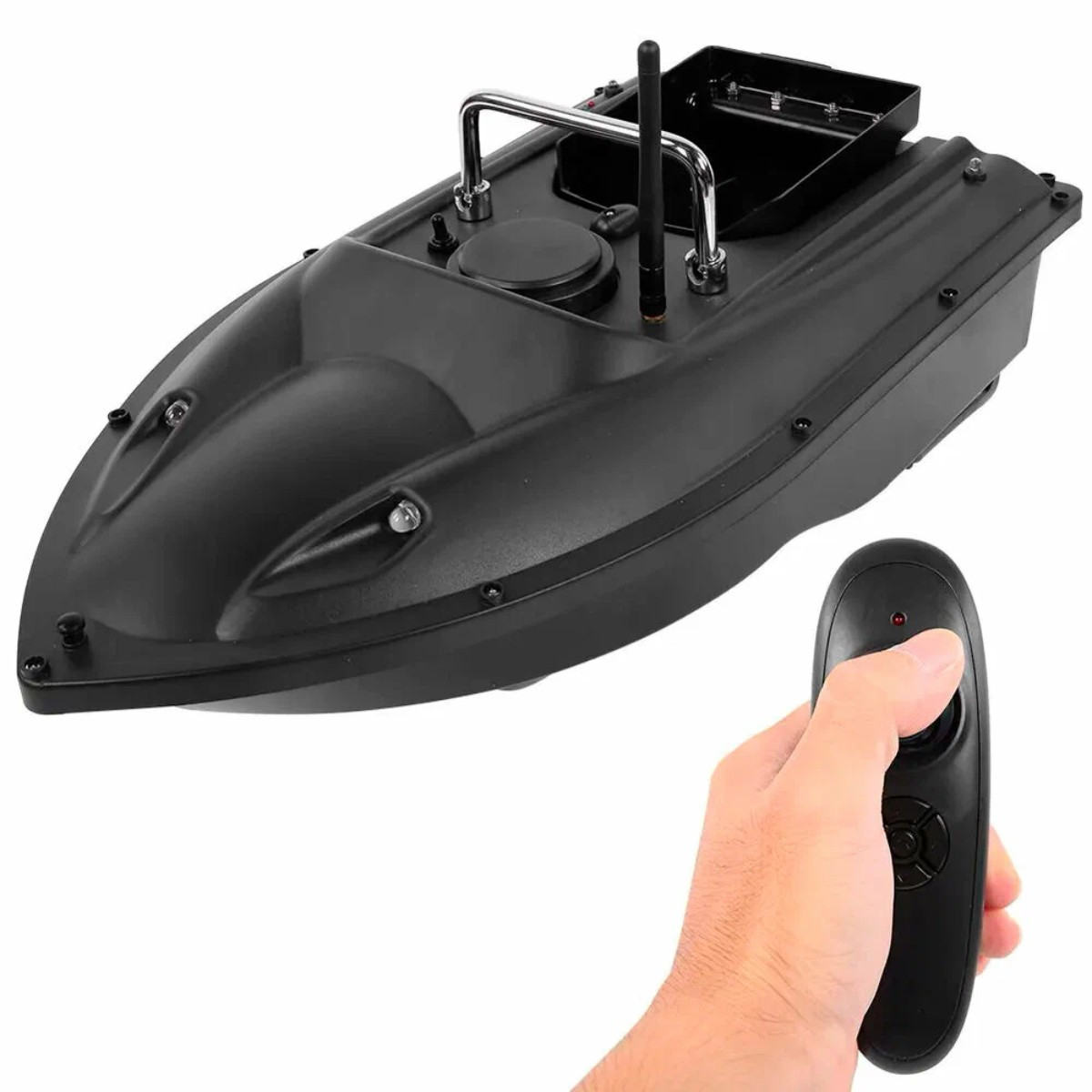 Кораблик для прикорму Sams Fish 1 скидання дистанційно до 100 м 2 гвинти 49 х 27 х 16 см (SF24037)