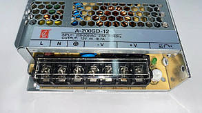 Імпульсний блок живлення A-200GD-12 (12В/16,7А), фото 2
