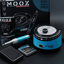 Фрезер для манікюру і педикюру MOOX X220 50 000 об/хв, 70W, Light blue