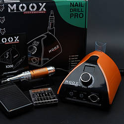 Фрезер для манікюру і педикюру MOOX X300 50 000 об/хв, 70W, Orange