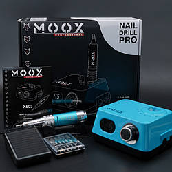 Фрезер для манікюру та педикюру MOOX X503 45 000 об/хв, 70 W, Light blue