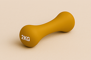 Неопренова фітнес гантель WCG 2 кг, фото 1