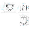 Комплект унітаз з кришкою Koller Pool Round Smart Rimless Tornado 3.0 + інсталяція Grohe Rapid SL 4в1 (3884000G/38732, фото 9