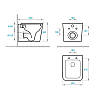 Комплект унітаз з кришкою Koller Pool Ttrend Rimless Tornado 3.0 + інсталяція Grohe Rapid SL 4в1 (3884000G/38732000/T, фото 9