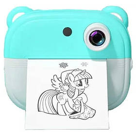 Фотоапарат миттєвого друку Q9 2.4" USB + 1 рулон паперу (3_06313)