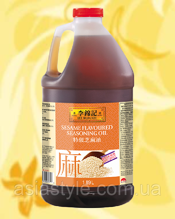 Олія кунжутна, Масло кунжутное, sesame oil, LKK, Lee Kum Kee, 1,89л, Китай, Ч