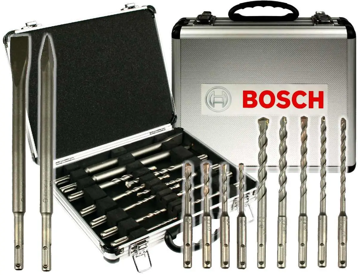Якісний набір бурів і зубил Bosch SDS-plus-1 Mixed Set 11 предметів (2608578765), фото 1