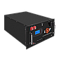 Акумулятор LP LiFePO4 51,2V - 230 Ah (11776Wh) (Smart BMS 200A) с LCD RM AB RS485/CAN, фото 6
