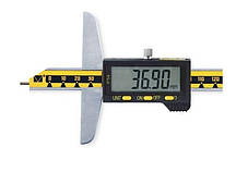 Штангенглибиномір цифровий з циліндр поверхнею, RS-232, 0-150 мм / 0,01 мм Держреєстр №У1987-95, Україна.