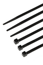 Хомут нейлоновий MASTERTOOL 3.6х200 мм 100 шт чорний 20-1848