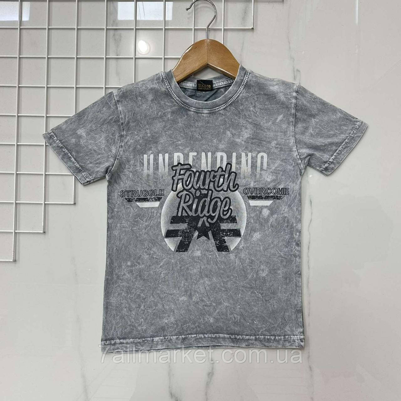 Футболка підліткова стильна варенка на хлопчика 9-12 років (4 кв) "PONI KIDS" купити гуртом в Одесі на 7 км