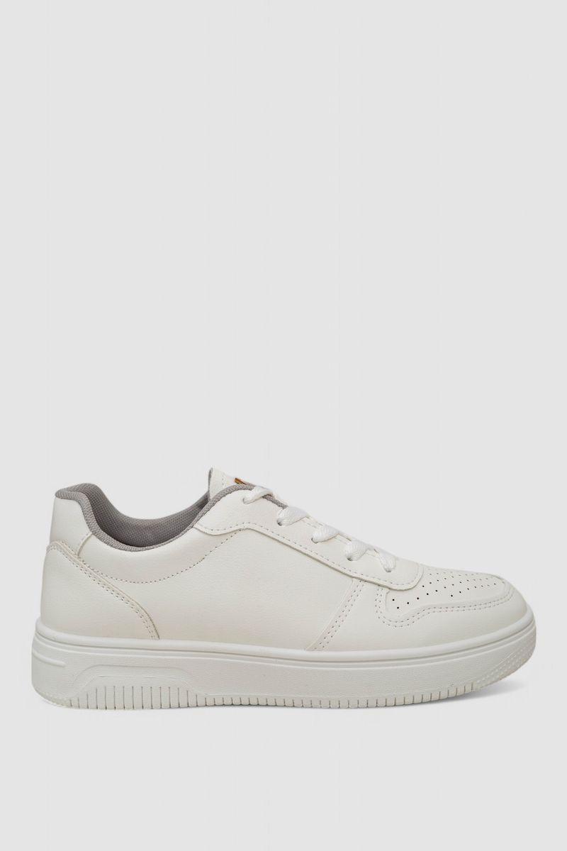 Кеди жіночі, колір біло-сірий, 248RR101, фото 1