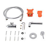 Набор для гигиенического душа Qtap Inspai-Varius округлый QTINSVARCRMV00440001 Chrome, фото 6