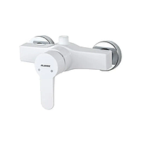 Змішувач для душу PLAMIX MARIO-003 SET WHITE (зі шлангом, лійкою та кронштейном) (MX1894)
