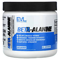 EVLution Nutrition, бета-аланін, без смакових добавок, 200 г (7,05 унції)