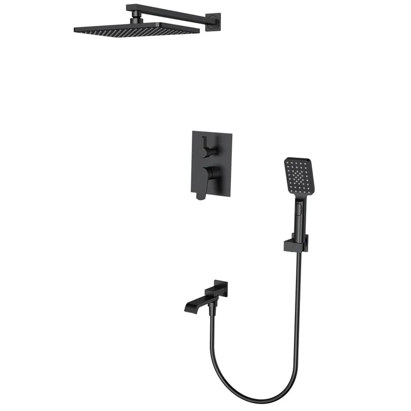 Вбудована душова система Mixxus Premium DALI 009 INNER BOX Black (MI6755), фото 1