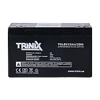 Акумуляторна батарея гелева 6В 12Аг Trinix TGL6V12Ah/20Hr GEL (44-00073), фото 3