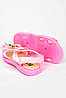Босоніжки дитячі для дівчинки світло-рожевого кольору 200073P, фото 3