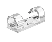 Клипса кабельная Ø4-6 мм Polax самоклеящаяся 30х11 мм, 20 шт (37-173) санлайт