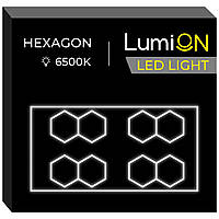 Світильник світлодіодний шестикутний LumiOn L0-4, 485 x 244 см