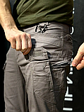 Тактичні штани ARCHON IX7 з 8 кишенями Сірий ТМ, фото 7