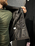 Костюм польовий легкий чорний "outdoor VANGUARD" з водовідштовхувальним просоченням і кишенями карго ТМ, фото 8