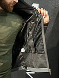 Куртка польова демісезонна з капюшоном VANGUARD Dewspo сіра без утеплення ТМ, фото 6