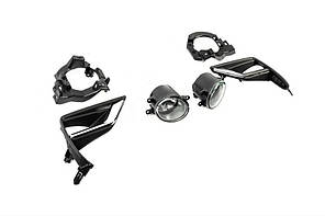 Протитуманки 2017-2021 2 шт галогенні для Toyota Land Cruiser Prado 150, фото 3