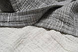 Халат Lotus Home - Anya muslin сірий S/M, фото 5