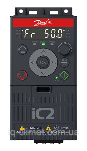 IC2-Micro перетворювач частоти Danfoss 0,75кВт; 2,2А; 400В (132L6129)