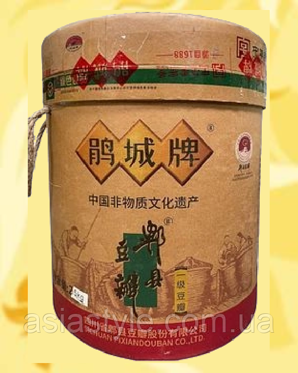 Чилі бін паста табанджан, Чили бин паста, Chilli bin pasta tabanjan, China Time-honored Brand, 15кг, Китай, Ч