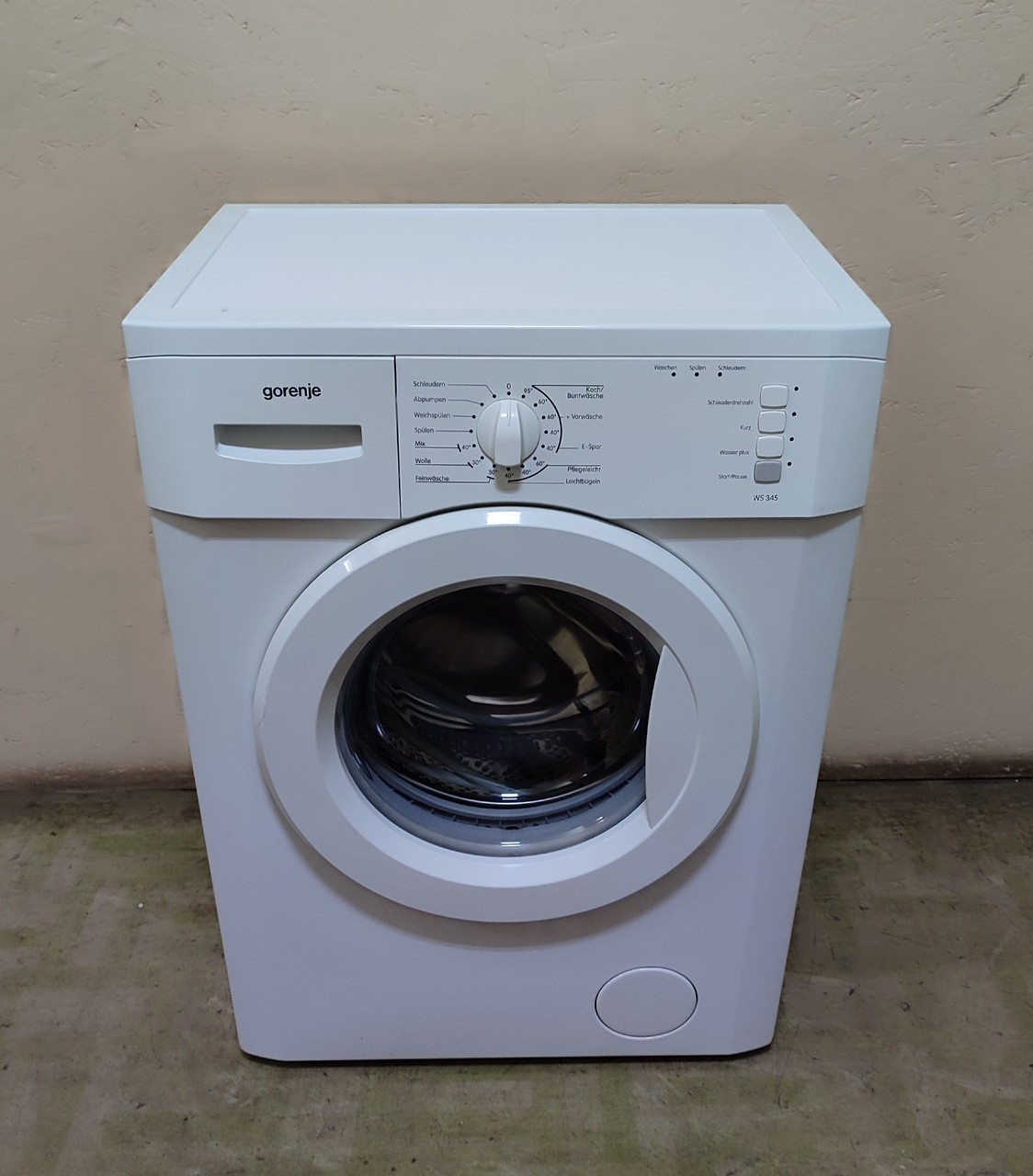 Вузька пральна машина-автомат 4,5 кг Gorenje WS345 з Німеччини з гарантією