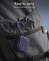 Протиударний чохол з карабіном ESR Cyber Armor Tough HaloLock для AirPods 4 (2024) Navy, фото 5