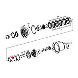 0734.317.382, ZGAQ-02924, 267-9166 U-Кільце ущільнювальне 130х4,5мм ZF, фото 2