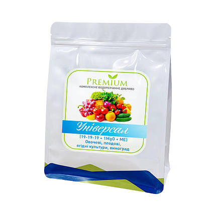 Мінеральне добриво Premium Універсал 19-19-19+1MgO+МЕ 2 кг, фото 1