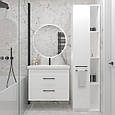 Шафа-пенал для ванної кімнати / передпокою / дитячої 2000х300х450 мм Білий, фото 3