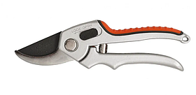 Секатор HECHT 493 A, садовий секатор з тефлоновим покриттям, секатор для гілок 20 мм, ножиці садові 215 мм mgtl