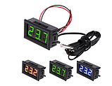 Термометр електронний 12v (червоні цифри), фото 4