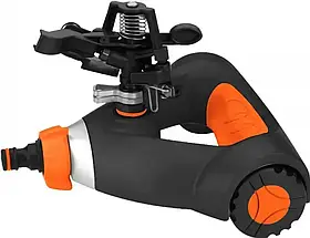 Імпульсний дощуватель 360° HECHT 06023 до 490 м², Розпилювач для газону mgtl